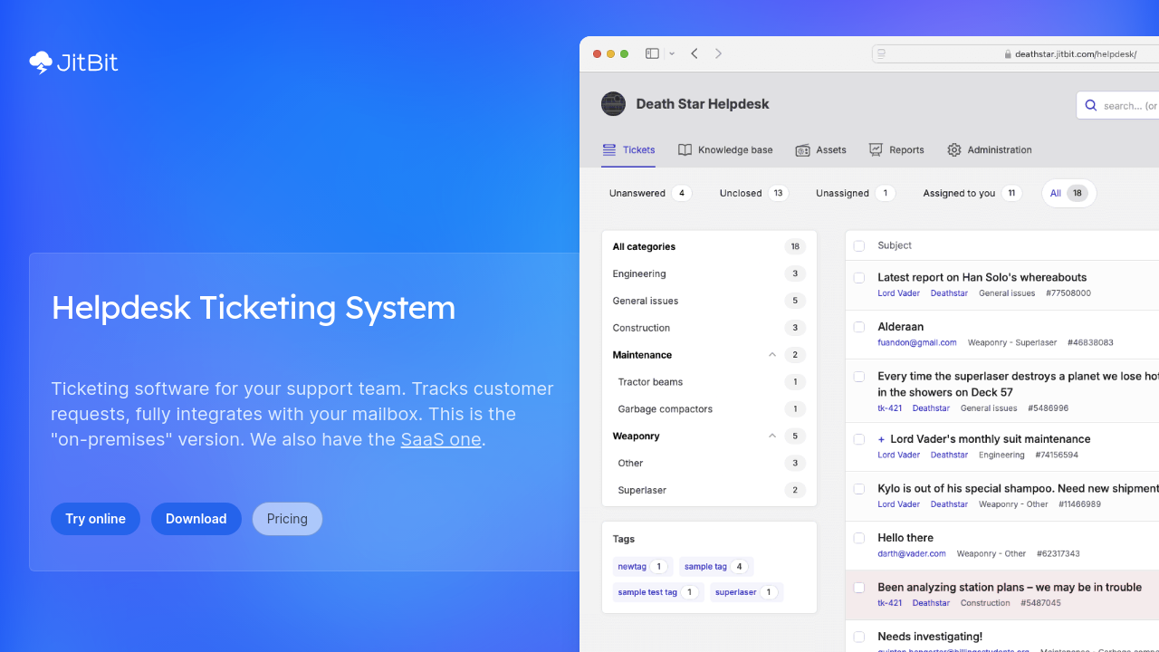 Jitbit HelpDesk